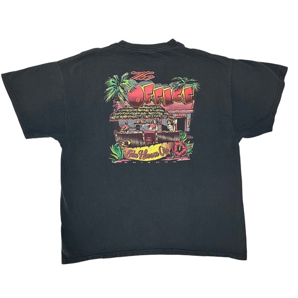 The Office Lake Havasu City Arizona Bar Graphic T Shirt Mens XL Black Pocket Tee - Picture 9 of 10